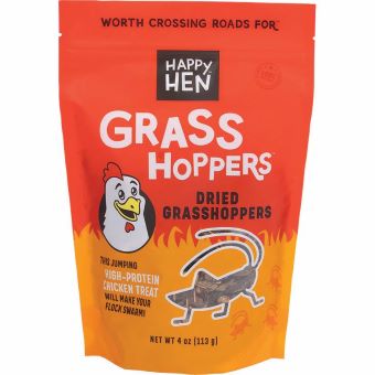 HAPPY HEN™ GRASS HOPPERS™ 4 OZ 1/PKG