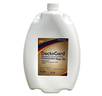 DECTOGARD™ (DORAMECTIN TOPICAL SOLUTION) POUR-ON 5MG/ML 5 LITER 2/PKG