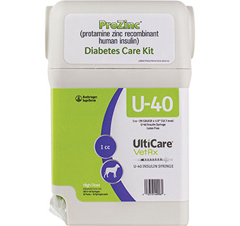 PROZINC® DIABETES CARE KIT U-40 1CC 100/PKG (SOLD IN HAWAII ONLY)