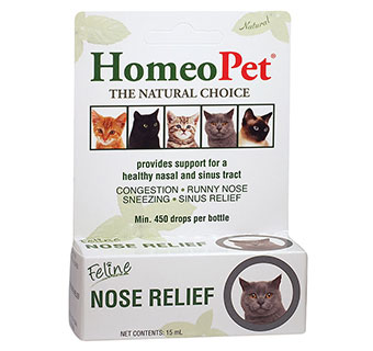 HOMEOPET® FELINE NOSE RELIEF 15 ML 1/PKG