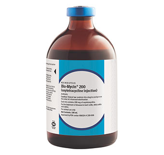 BIO-MYCIN® 200 (OXYTETRACYCLINE INJECTION) 200 MG/ML 100 ML 1/PKG (RX)