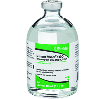 LINCOMED® 100 (LINCOMYCIN INJECTION) 100 MG/ML 100 ML 1/PKG (RX)