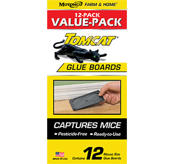 TOMCAT® GLUE BOARDS FOR MICE VALUE PACK 12/PKG