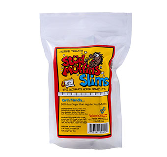 STUD MUFFINS® SLIMS HORSE TREATS 15 OZ 1/PKG