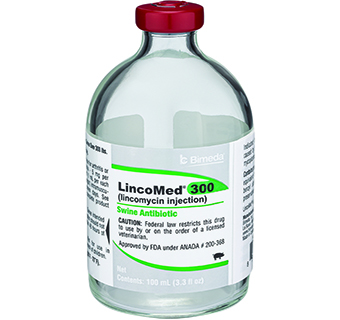 LINCOMED® 300 (LINCOMYCIN INJECTION) 300 MG/ML 100 ML 1/PKG (RX)