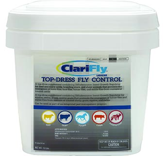 CLARIFLY® LARVICIDE TOP-DRESS FLY CONTROL 15 LB 1/PKG