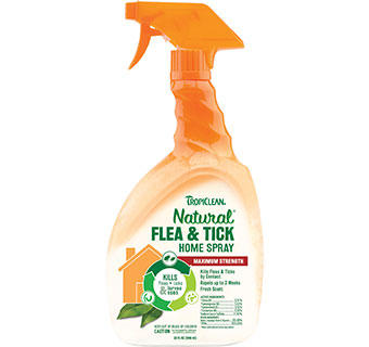 TROPICLEAN® NATURAL FLEA & TICK HOME SPRAY 32 OZ 1/PKG