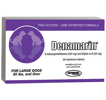 DENAMARIN® LIVER HEALTH SUPPLEMENT TABLETS LARGE DOG 425 MG 30/BOX