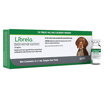 LIBRELA™ (BEDINVETMAB INJECTION) 44.2-66.1LB 15MG/ML 6X1ML (RX) (HAWAII ONLY)