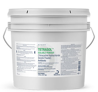 TETRASOL™ SOLUBLE POWDER (TETRACYCLINE HYDROCHLORIDE SOLUBLE POWDER) 5 LB (RX)