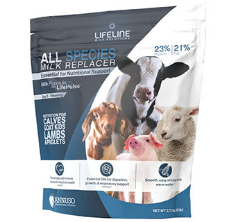 LIFELINE ALL SPECIES MILK REPLACER 23:21 6 LB 1/PKG