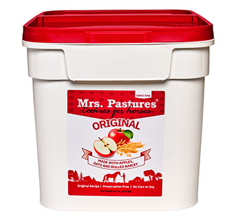 MRS. PASTURES® COOKIES FOR HORSES 35 LB BUCKET 1/PKG