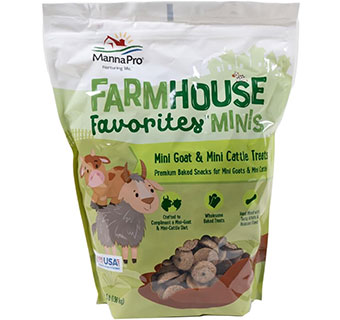 FARMHOUSE FAVORITES™ MINI GOAT & CATTLE TREATS 3 LB 1/PKG