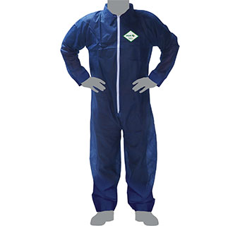 NO MUCK DISPOSABLE COVERALLS POLYPROPYLENE BLUE 35 G 2X-LARGE 25/PKG