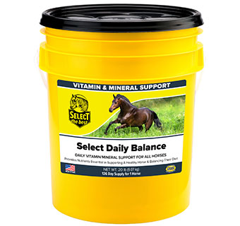 SELECT DAILY BALANCE FOR HORSES 20 LB 1/PKG