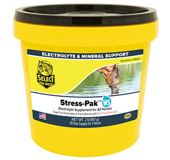 STRESS-PAK™ ELECTROLYTE SUPPLEMENT FOR HORSES 2 LB 1/PKG