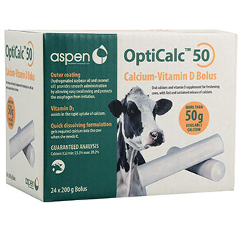 OPTICALC™ 50 CALCIUM-VITAMIN D BOLUS 200 G 24/PKG