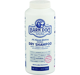 EQUIDERMA BARN DOG DRY SHAMPOO 16 OZ 1/PKG