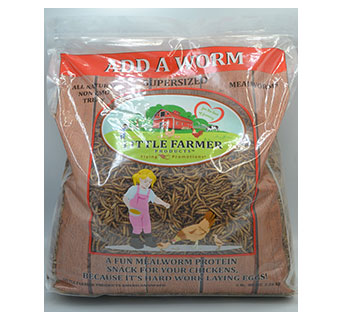 LITTLE FARMER ADD A WORM POULTRY TREAT 5 LB 1/PKG