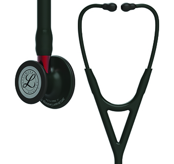 3M™ LITTMANN® CARDIOLOGY IV™ STETHOSCOPE BLACK-FINISH CHESTPIECE BLACK 27 IN