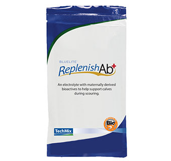 BLUELITE REPLENISH™ AB+ ELECTROLYTE FOR CALVES SINGLE DOSE 6 OZ 1/PKG