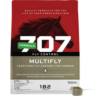 FORMULA 707 MULTIFLY® FEED-THRU FLY CONTROL PELLETS 10 LB BAG 1/PKG