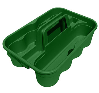 BOTTLE CARRY CADDY GREEN