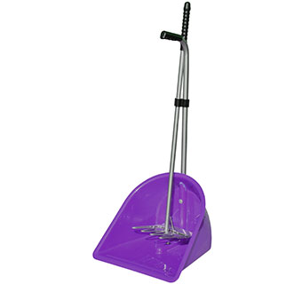 TUFF STUFF PRODUCTS MANURE SCOOP WITH RAKE & SCRAPPER PURPLE 1/PKG
