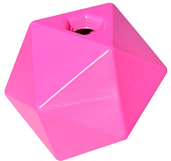 TUFF STUFF HORSE TREAT BALL SLOW FEEDER & TREAT DISPENSER PINK 1/PKG