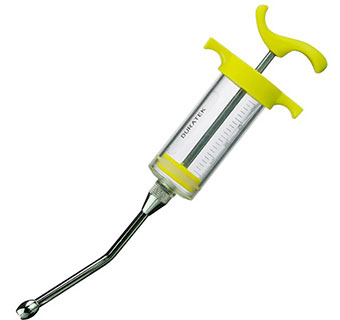 DURATEK® NYLON SYRINGE YELLOW FEEDING NOZZLE 50 CC 1/PKG