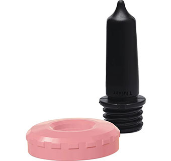 PINK FEEDER NURSER CAP W/ NIPPLE (BOTTLE NOT INCLUDED) 1/PKG