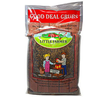 LITTLE FARMER GOOD DEAL GRUBS CHICKEN TREAT 11 LB 1/PKG