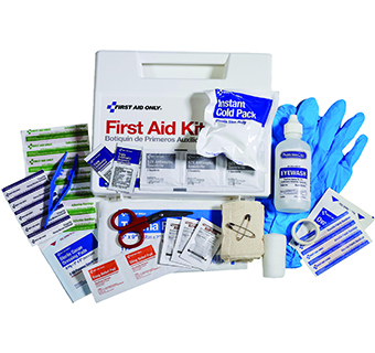 FIRST AID SAFETY KIT (INCLUDES MULTIPLE ITEMS)