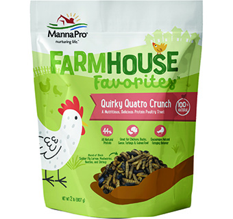 MANNA PRO FARMHOUSE FAVORITES QUIRKY QUATRO CRUNCH 2 LB 1/PKG
