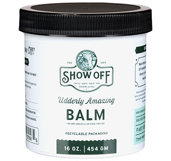 SHOW OFF UDDERLY AMAZING BALM 16 OZ 1/PKG