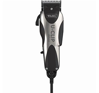 WAHL® DELUXE U-CLIP® CLIPPER KIT FOR PETS BLACK AND SILVER (16 PIECE) 1/PKG