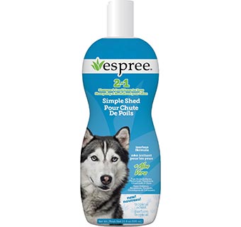 ESPREE® SIMPLE SHED DOG SHAMPOO & CONDITIONER 20 OZ 1/PKG