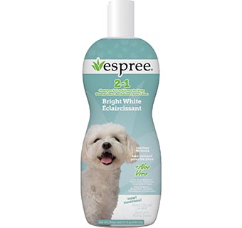 ESPREE® BRIGHT WHITE DOG SHAMPOO & CONDITIONER 20 OZ 1/PKG