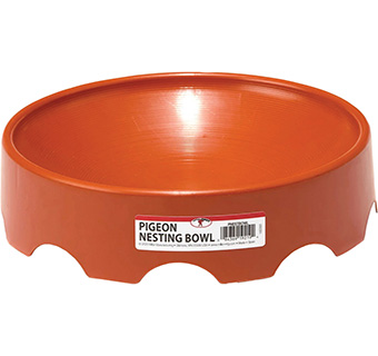 LITTLE GIANT® PIGEON NESTING BOWL 9 IN X 3 IN 1/PKG
