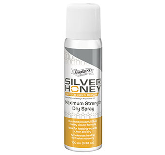 SILVER HONEY RAPID SKIN RELIEF MAXIMUM STRENGTH DRY SPRAY 100 ML 1/PKG