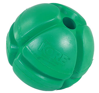 PETKORE™ FLOTEK BALL FOR DOGS LARGE 3.25 IN GREEN 1/PKG