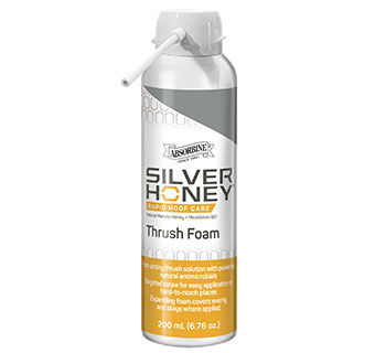 SILVER HONEY RAPID HOOF CARE THRUSH FOAM 200 ML 1/PKG