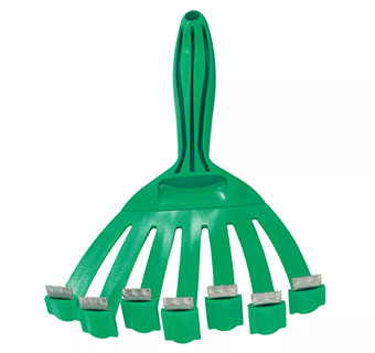 PETKORE™ GROOMRAKER FOR DOGS SMALL 9.75 IN GREEN 1/PKG