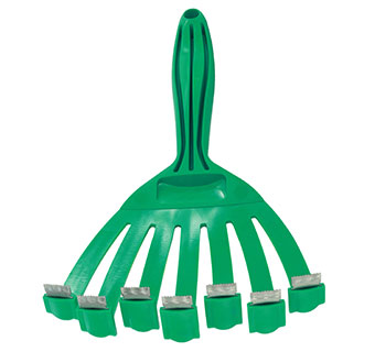 PETKORE™ GROOMRAKER FOR DOGS MEDIUM 9.75 IN GREEN 1/PKG