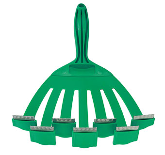 PETKORE™ GROOMRAKER FOR DOGS LARGE 11 IN GREEN 1/PKG