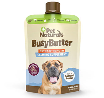 BUSYBUTTER® EXTRA STRENGTH CALMING® PEANUT BUTTER FOR DOGS 6 OZ 1/PKG
