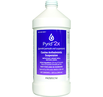 PYRID™ 2X (PYRANTEL PAMOATE ORAL SUSPENSION) 32 OZ 1/PKG