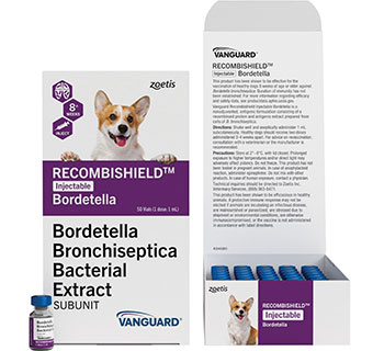 VANGUARD® RECOMBISHIELD™  INJECTABLE BORDETELLA 50 X 1 DOSE