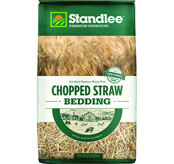 STANDLEE PREMIUM PRODUCTS CERTIFIED CHOPPED STRAW 25 LB 1/PKG
