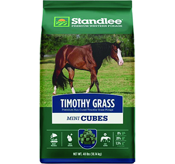 STANDLEE PREMIUM WESTERN FORAGE TIMOTHY GRASS MINI CUBES 40 LB 1/PKG